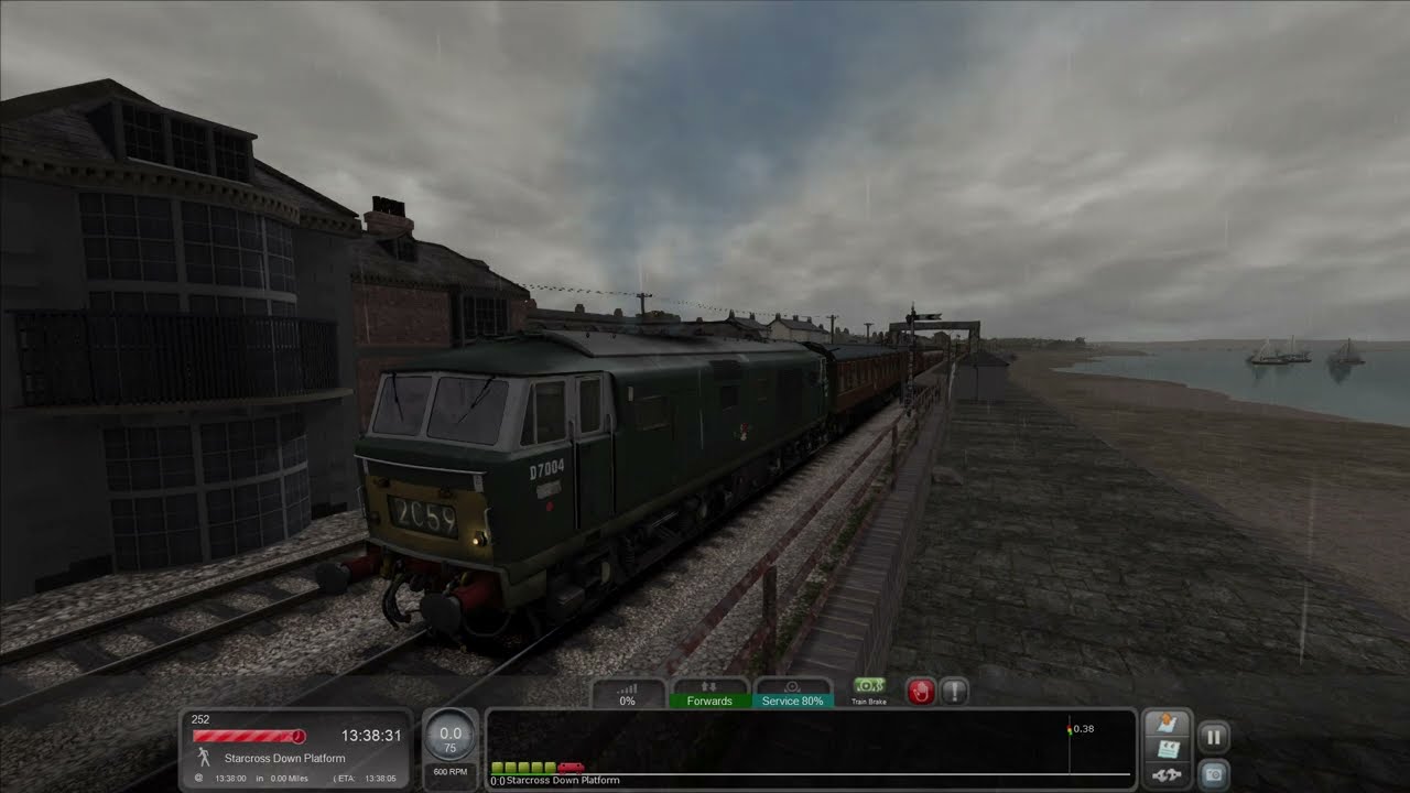 02. Take Me Back Home - Riviera Line in the Fifties - Class 35 Hymek - Train Simulator Classic