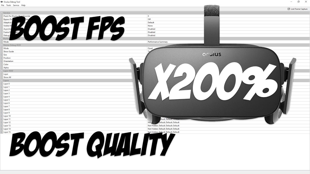 How to boost Oculus Rift Performance and Quality/Graphics FOR FREE!