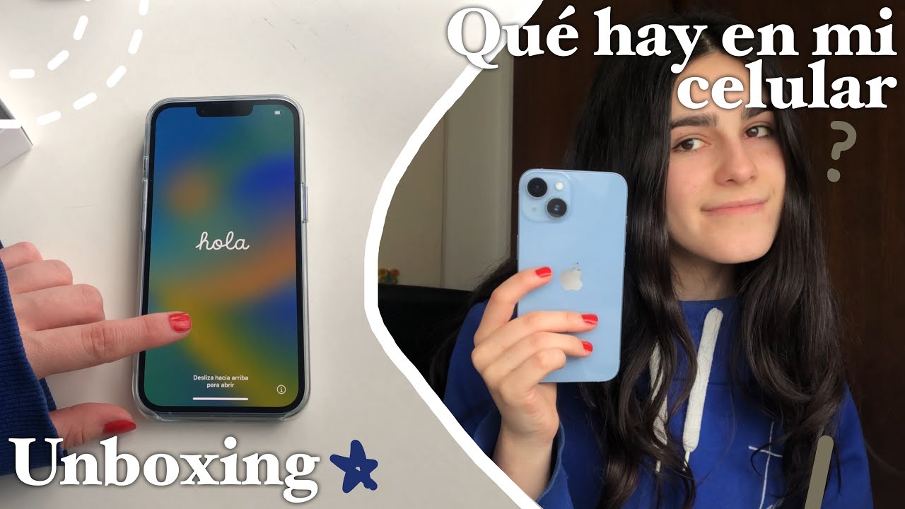 unboxing iPhone 14 + ¿qué hay en mi celular?