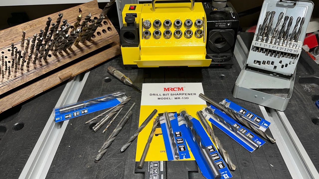 Станок для заточки сверл MRCM MR13D. Обзор, работа, отзывы. 