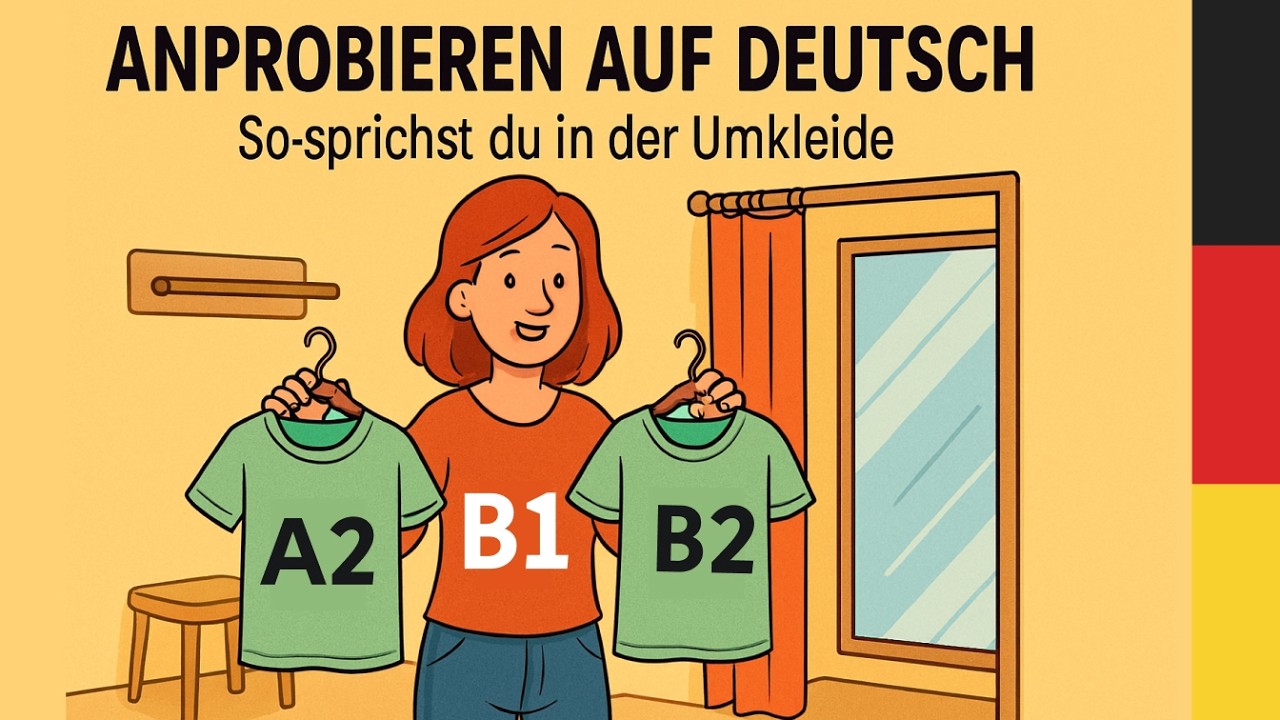 Deutsch Lernen Podcast: 👕 Über Kleidergröße und Passform auf Deutsch sprechen