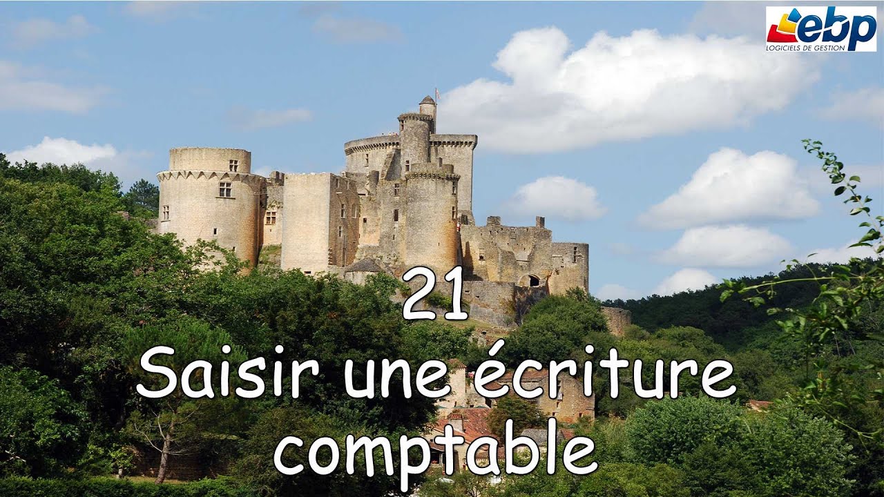 PGI EBP : Le&ccedil;on 21 Saisir une &eacute;criture comptable