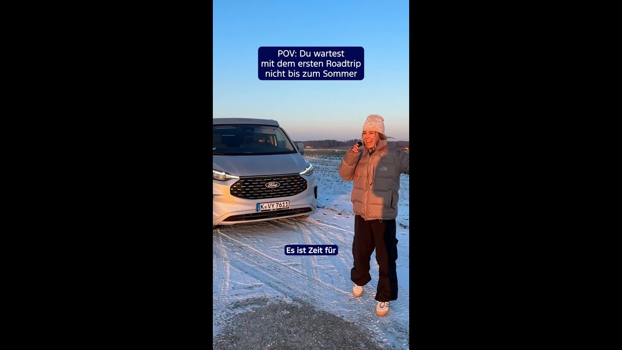 Winter-Roadtrip-Vibes. ❄️ Warum auf den Sommer warten?