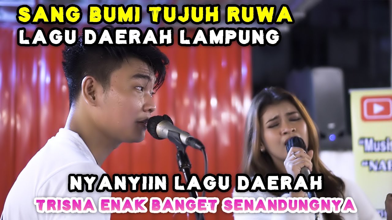 SANG BUMI TUJUH RUWA (LIRIK) LIVE NGAMEN PENDOPO LAWAS BY NABILA MAHARANI FT TRI SUAKA