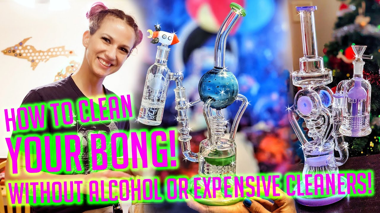 Как почистить бонг без спирта и дорогих чистящих средств! Лайфхак!