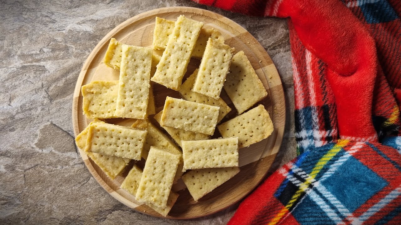 ПЕЧЕНЬЕ из трёх ингредиентов. Шотландское печенье Шортбред. Просто, быстро, вкусно!