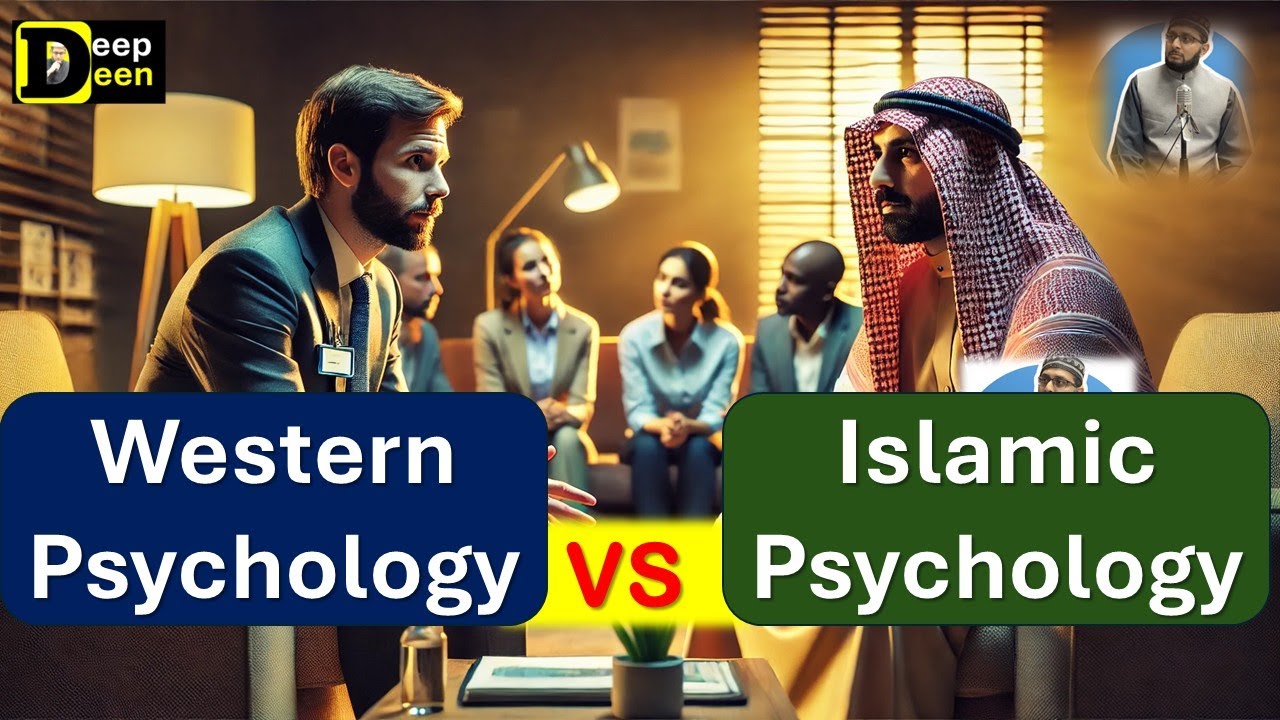 What is the difference between Western psychology and Islamic psychology?