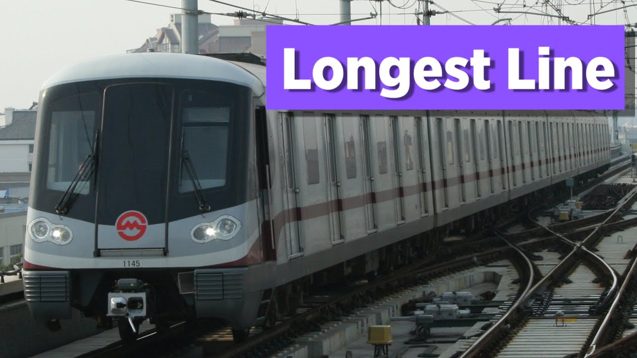 What's the Longest Metro Line in the World? [Shanghai Metro Line 11]