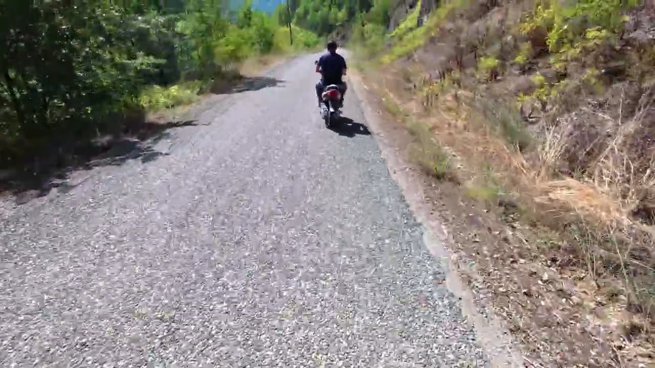 Bisikletle doğa yolculuğumuz Akçasu köyünden şehre iniş.
