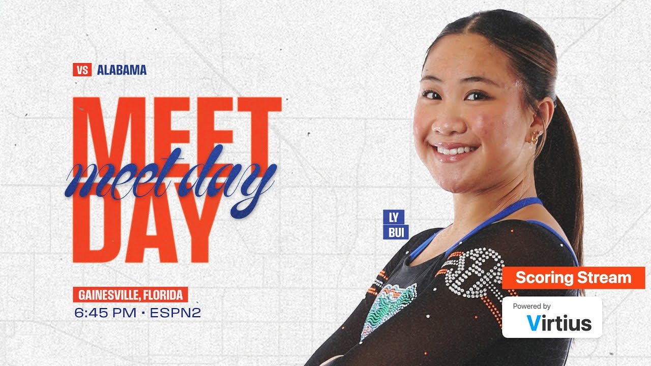 Virtius Scoring Stream - Florida vs Alabama - Women's NCAA Gymnastics