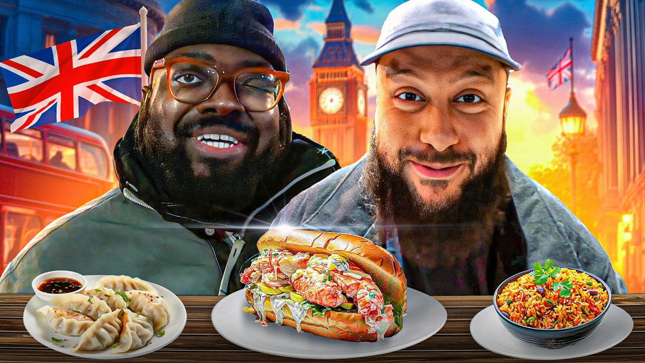 On Frappe de la Streetfood INTERNATIONALE à LONDRES (feat @Cheedee )