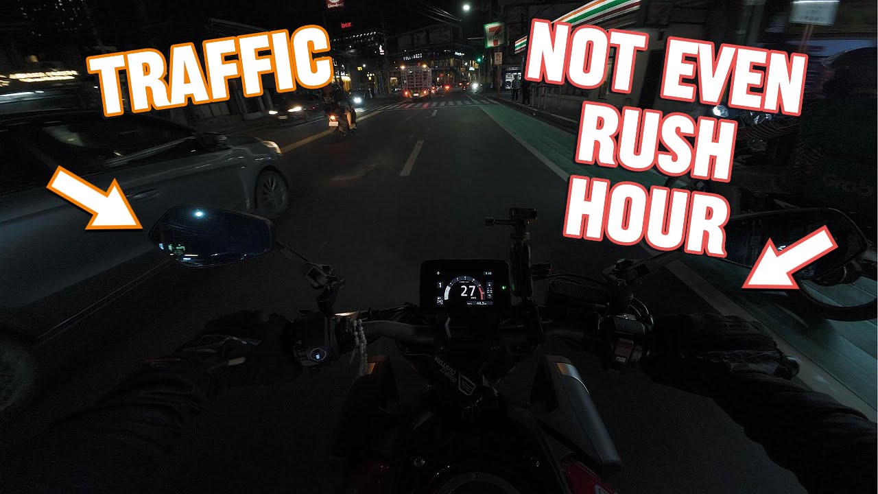 NIGHT RIDE GOING HOME AFTER HOME CB650R ECLUTCH