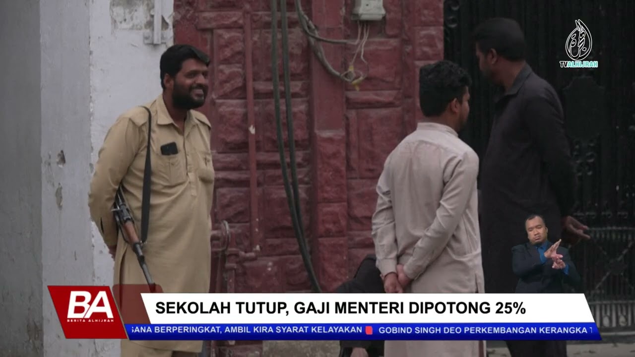 SEKOLAH TUTUP, GAJI MENTERI DIPOTONG 25%