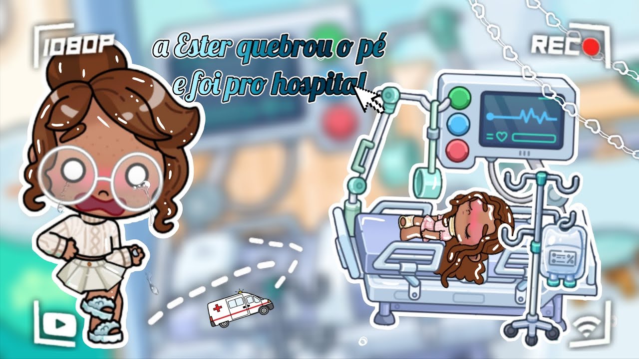 A ESTER QUEBROU O PÉ E FOI PRO HOSPITAL *caótico* | avatar world | 