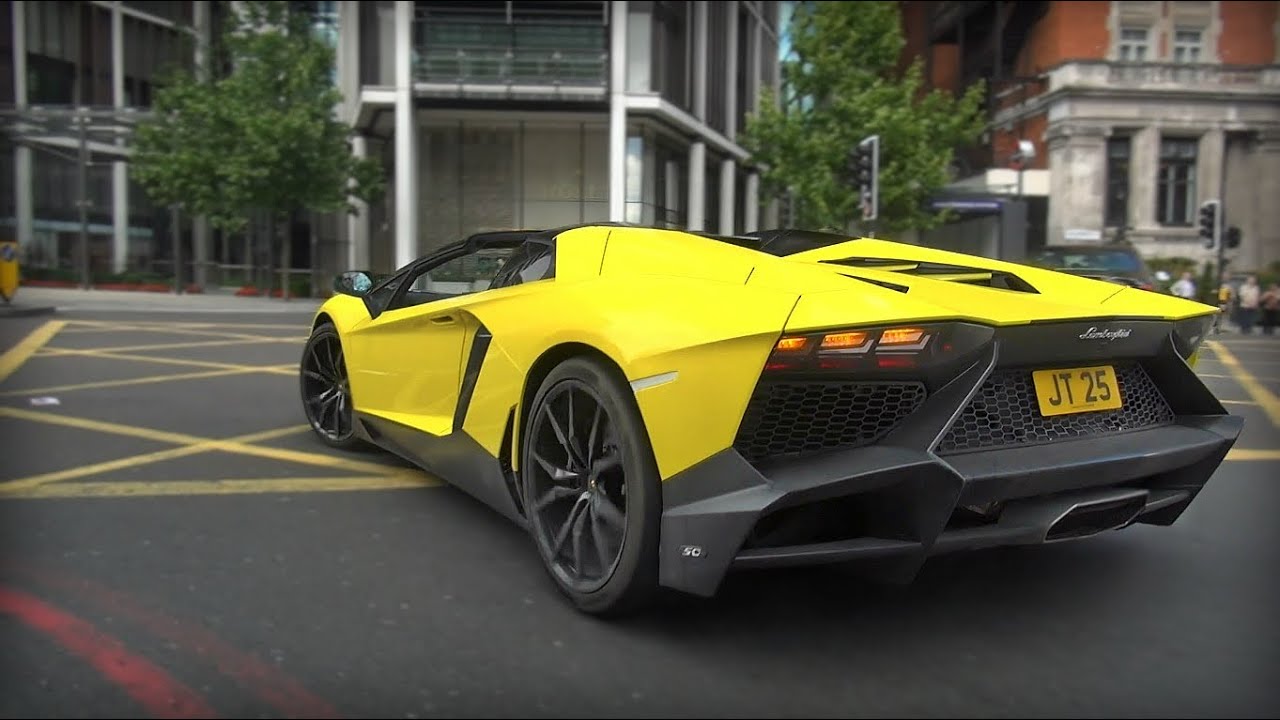 Awesome Supercars in London 2015! (Zonda 760, LaFs, Bugattis) AS SEEN ON ITV NEWS!