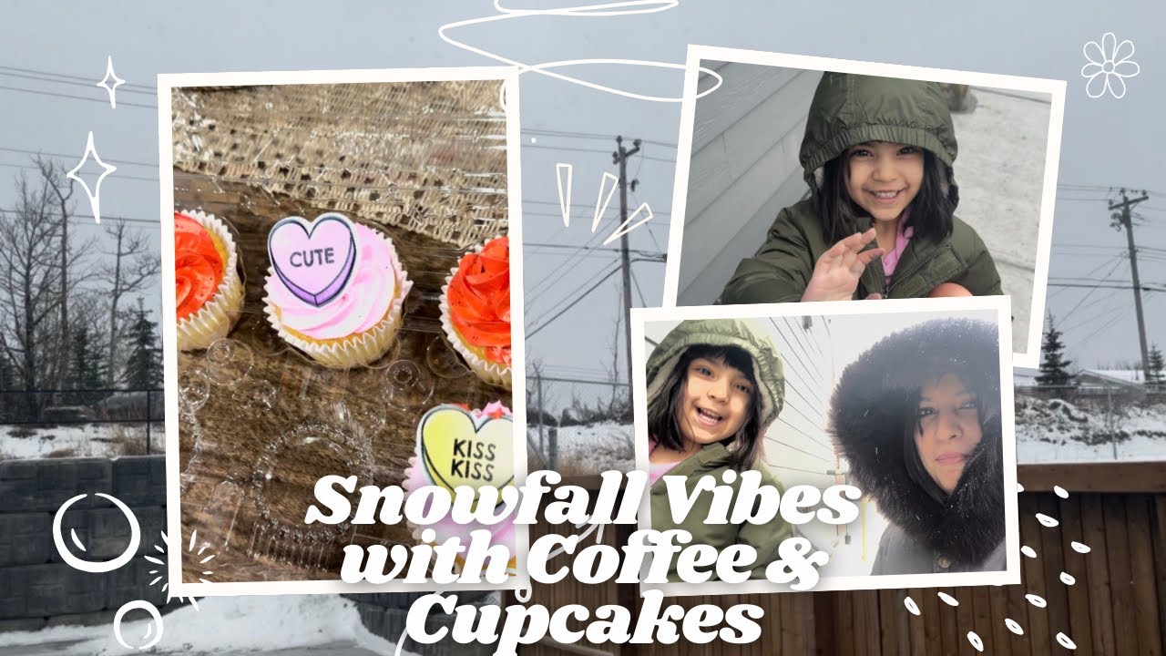 Snowfall Vibes with Coffee & Cupcakes @Giannakalra05 