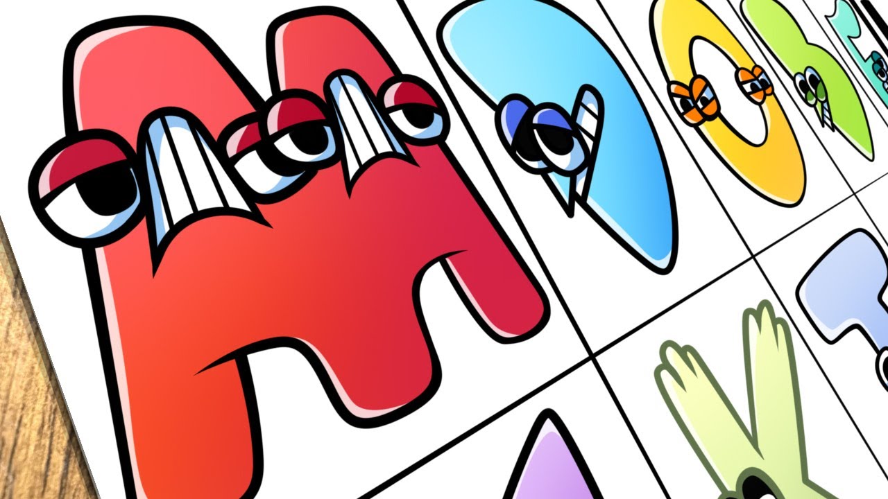Drawing Alphabet Lore But Something is WEIRD (A-L) / How to draw Alphabet Lore MEME