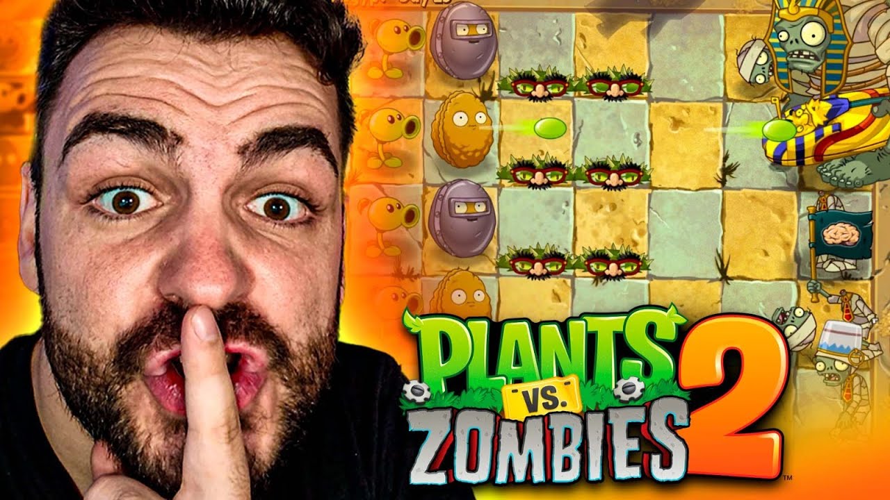 MI PRIMERA VEZ EN PLANTAS VS ZOMBIES 2 | Antiguo Egipto Pvz 2