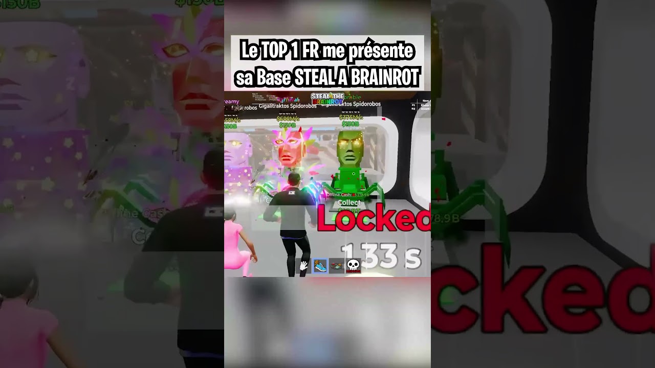 Le TOP 1 FR sur STEAL THE BRAINROT FORTNITE