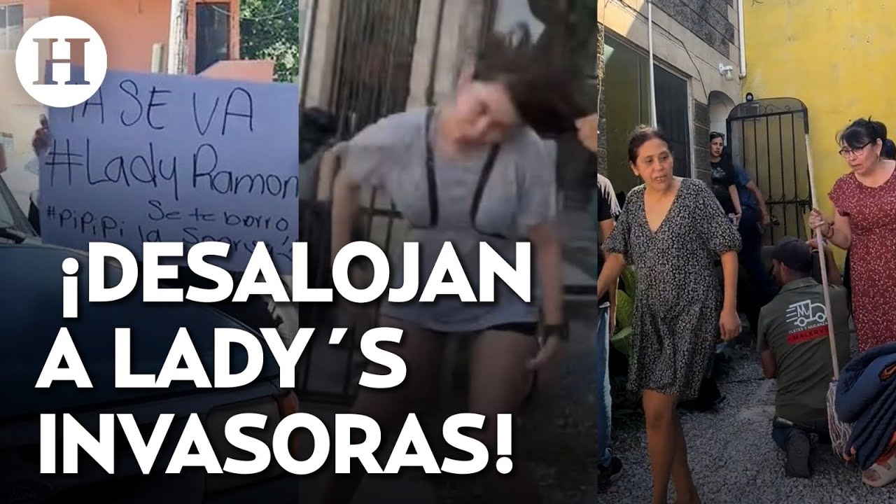 ¡De patitas en la calle! Desalojan a ‘Lady Ramona’ y su familia tras invadir casa en Tampico