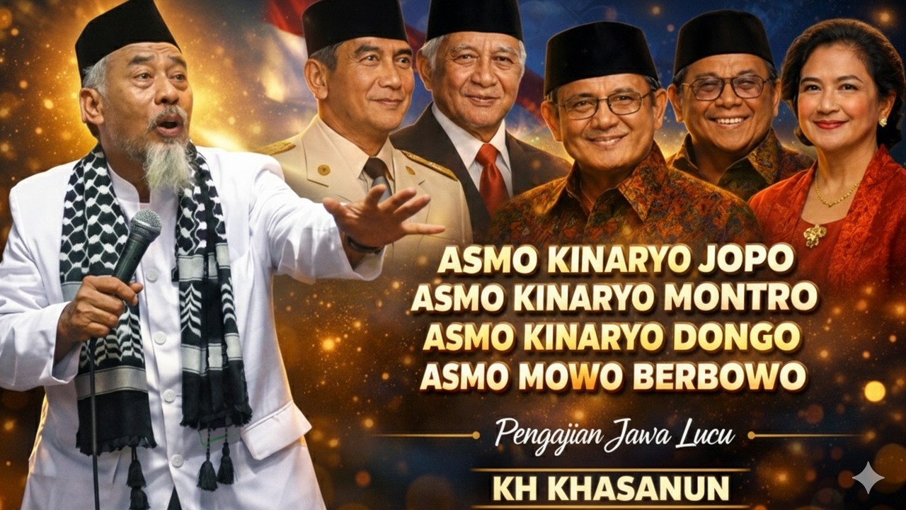Pengajian Jawa Lucu Terbaru KH Khasanun Ponorogo | Nyapo Njenengne Bocah Kudu Apik?