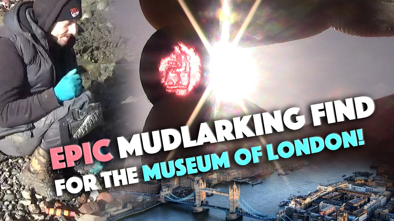 EPIC Mudlarking find for the Museum of London! A first for Mudlover Si!
