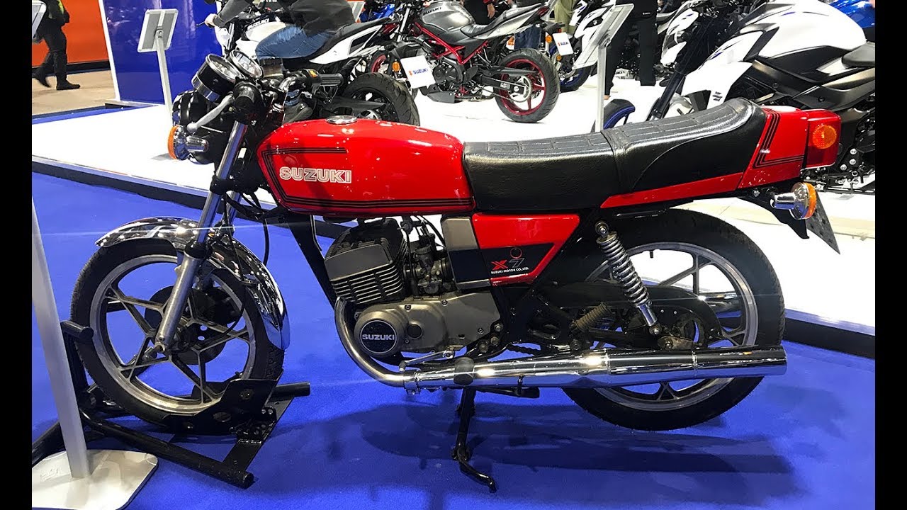 SUZUKI X7 — Волшебные 80-е годы мотоциклов — 4K HD