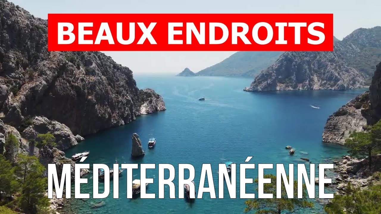 Voyage en Méditerranée, Turquie | Vacances, tourisme, plages, visites, paysages | Drone 4k vidéo