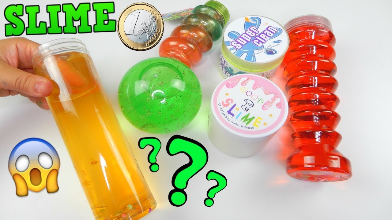 SLIME CINESI COMPRATI ad 1 EURO! Come Saranno!?