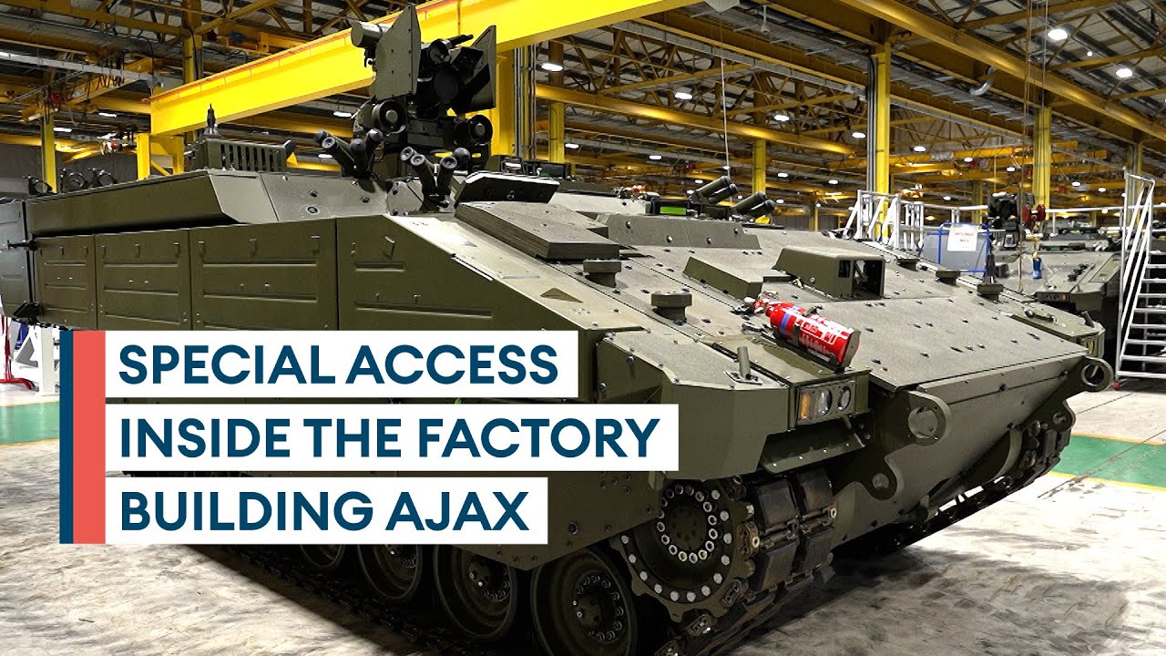 Production lines running hot to build Army's long-awaited Ajax fleet