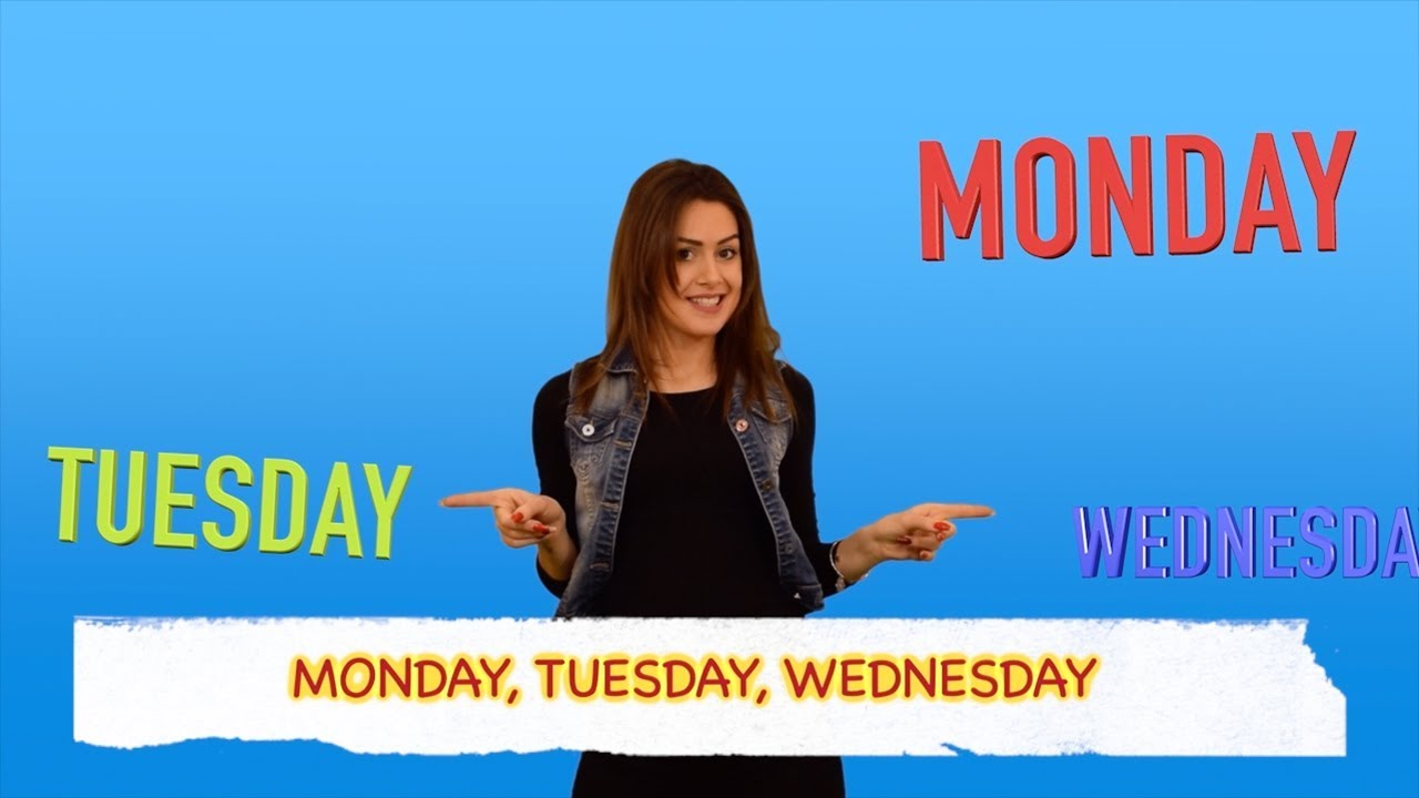 Days of the Week (Learning English Songs - Alison)