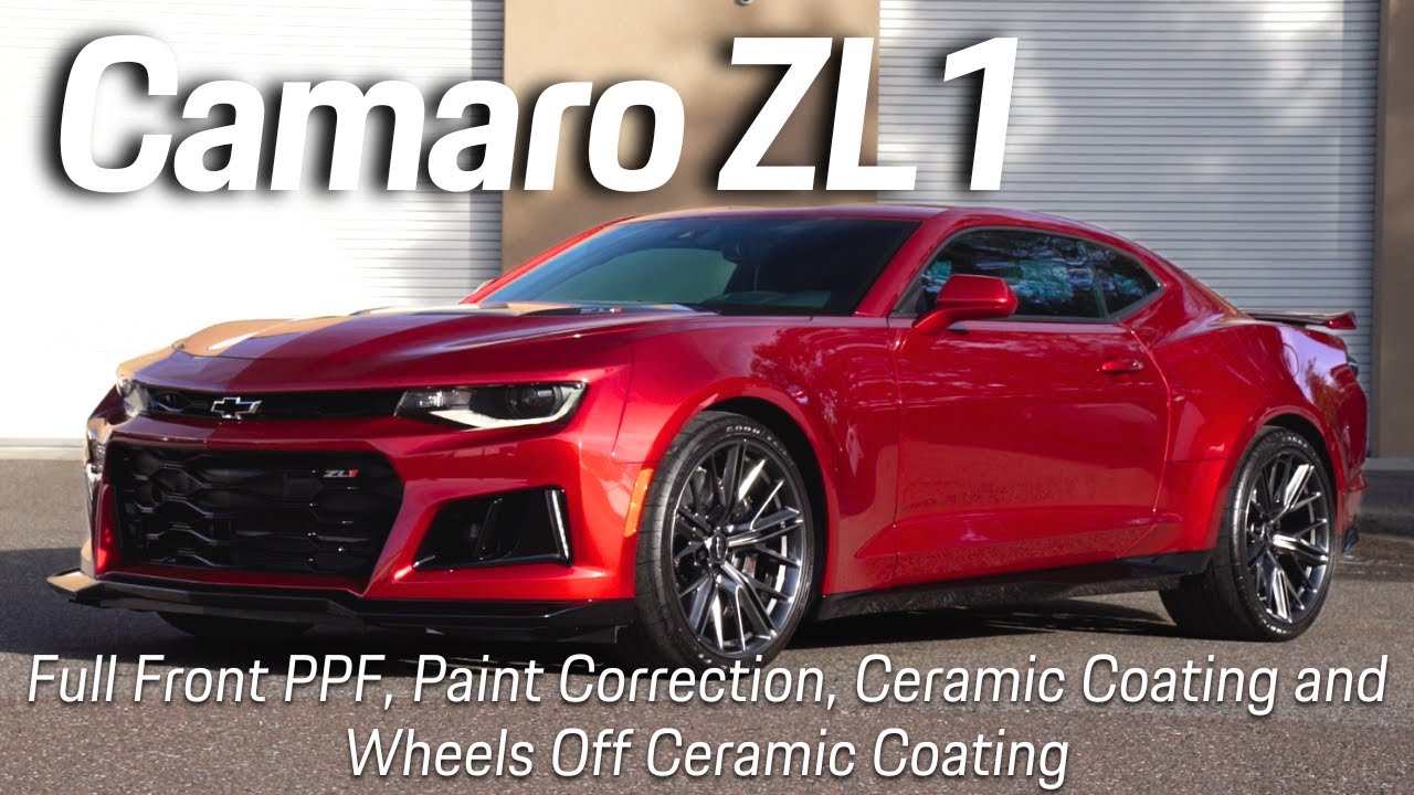 Radiant Red Camaro ZL1 Receives Gtechniq Crystal Serum Ultra 
