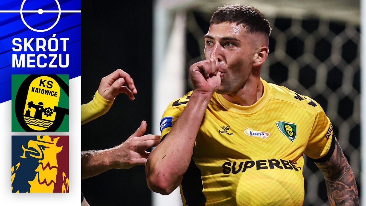 GKS KATOWICE - POGOŃ | SKRÓT | SZALONY FINISZ! 3 GOLE W DOLICZONYM! | Ekstraklasa2024/25| 10.KOLEJKA