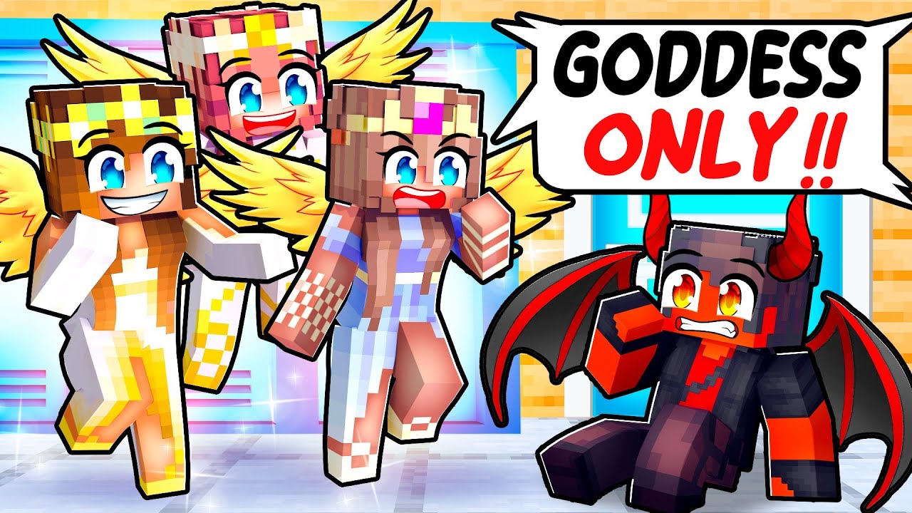 ONE DEMON in an ALL GODDESS School!
