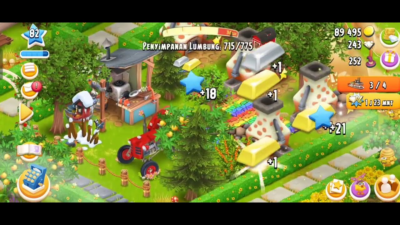 Hasil Barang Mesin Produksi Hay Day