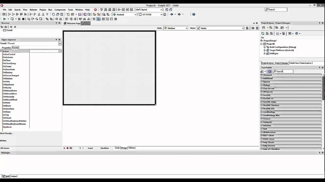 How To Make An Android App In Delphi XE7