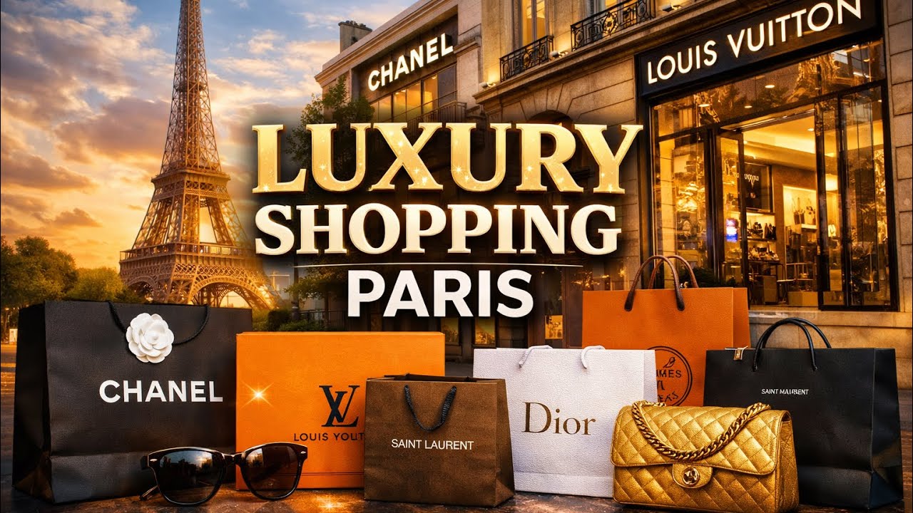Роскошный шопинг в Париже | Louis Vuitton, Dior, Chanel, Gucci и Fendi