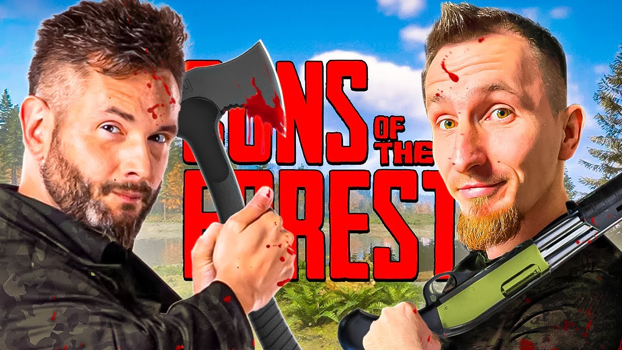 ISAMU & ROJO - DINOZAURY BUDUJĄ DOMY w Sons of the Forest!