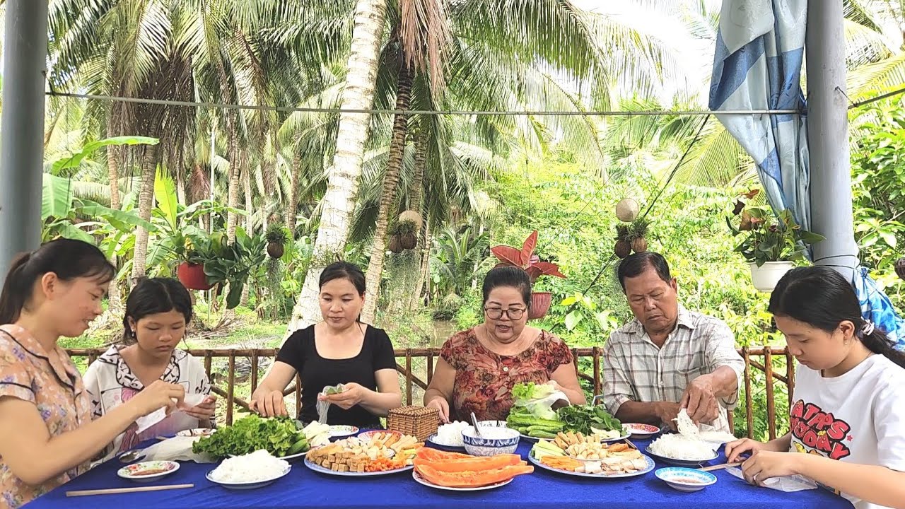 Quá Trời Thơm với Món Bún Đậu Mắm Tôm Làm Cách Này Ngon Như Ở Tiệm | TKQ & Family T 2125