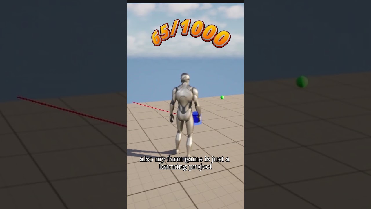 65/1000 pickup and drop system #unrealengine #gamedevblog