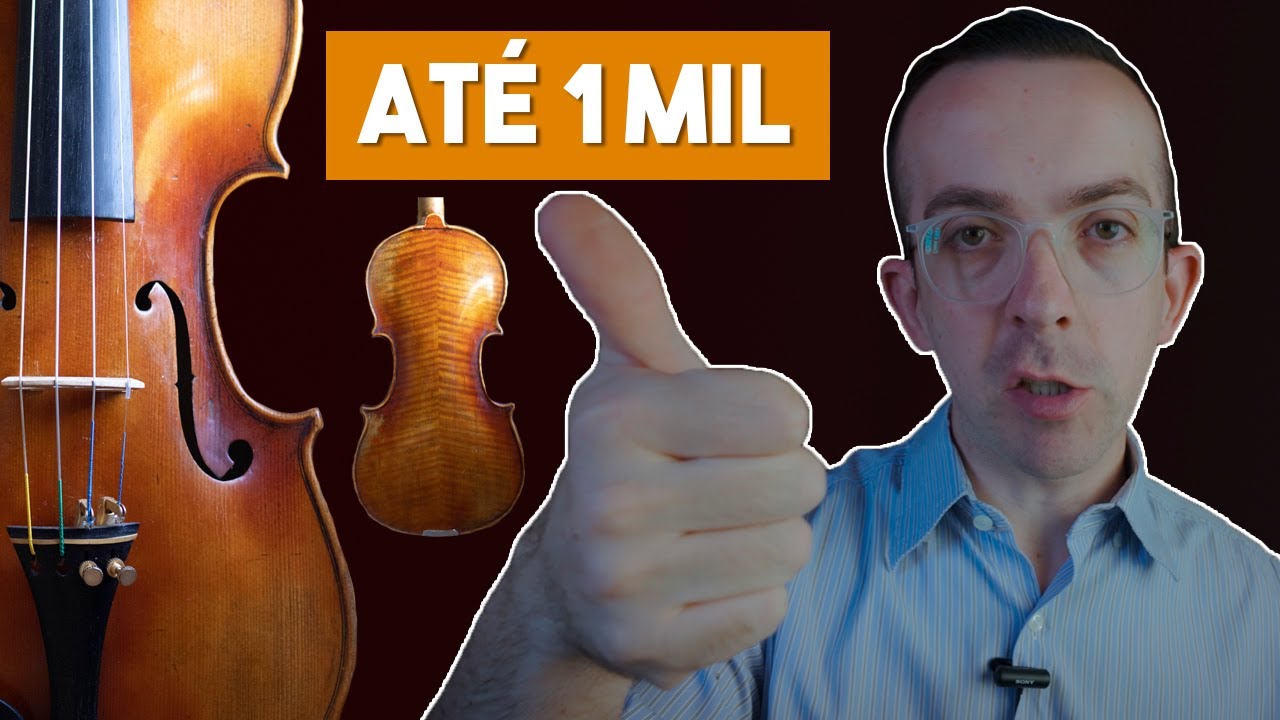 3 VIOLINOS ATÉ R$1000 - SERÁ QUE PRESTA? | LUTHIER WILLIAN VASCONCELLOS