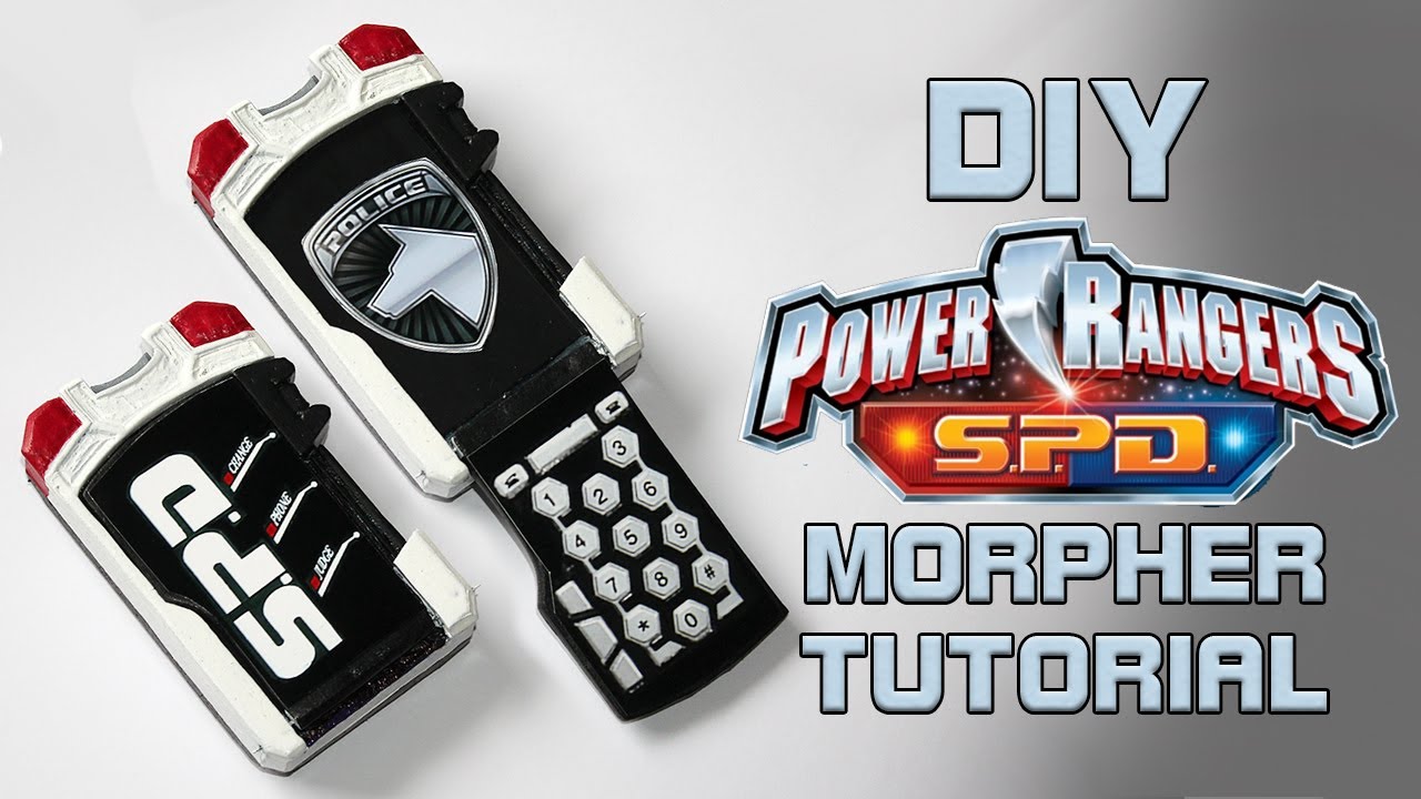 HOW TO MAKE A POWER RANGERS SPD MORPHER TUTORIAL / DIY