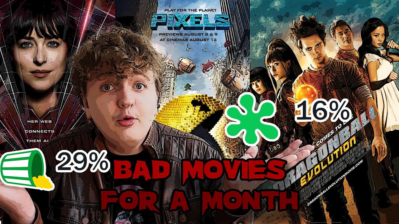 I'm Watching Exclusively Bad Movies for a Month