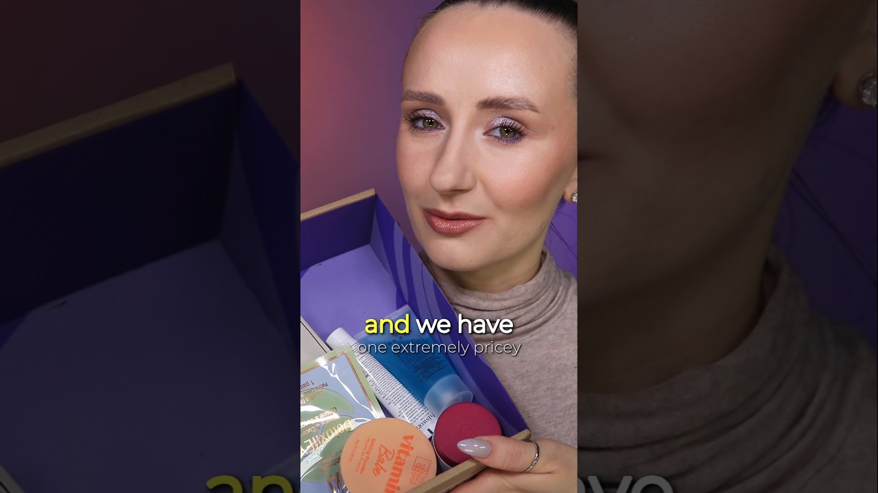 Распаковка февральской бьюти-бокс-коробки Lookfantastic #lookfantastic #beautybox #unboxing #makeup