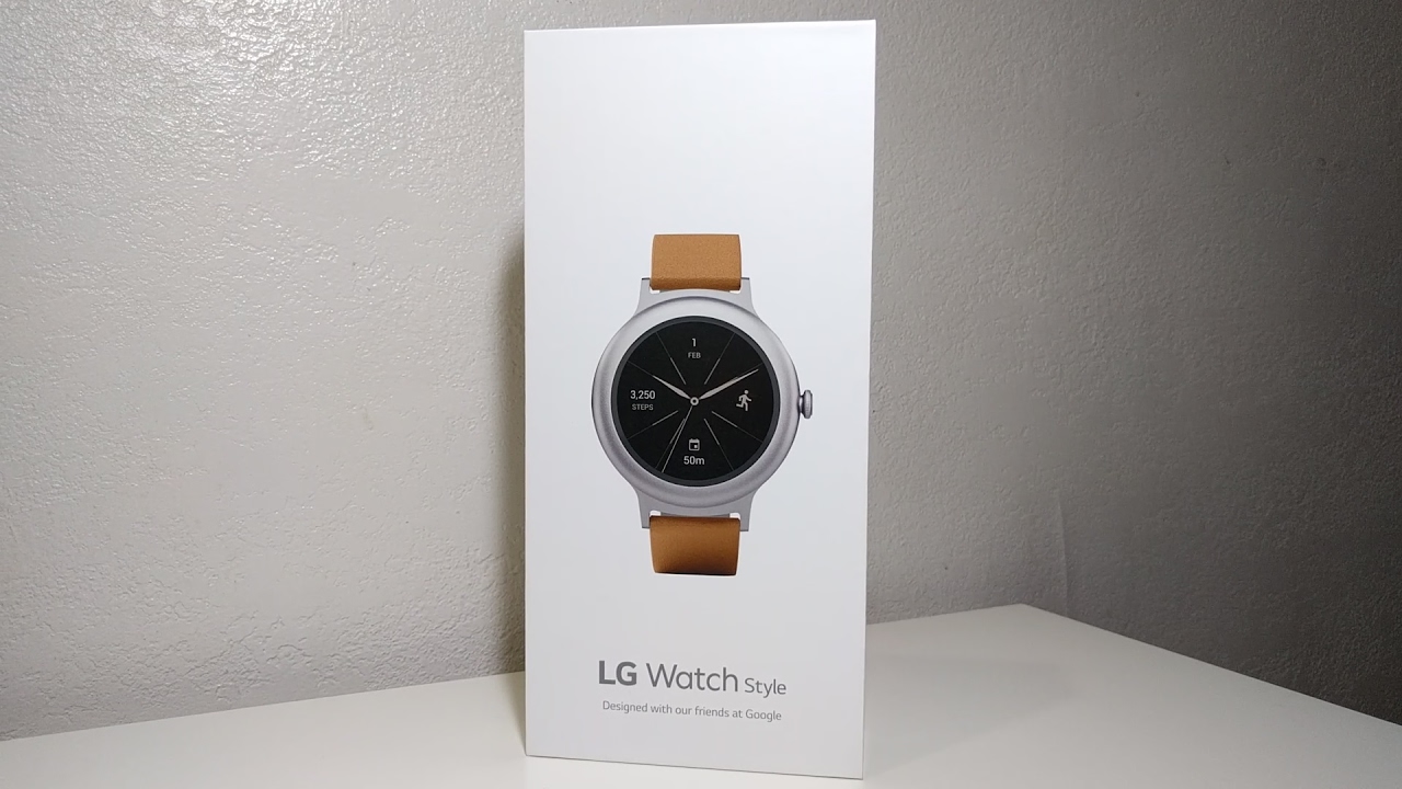 LG Watch Style Unboxing: My first smartwatch!