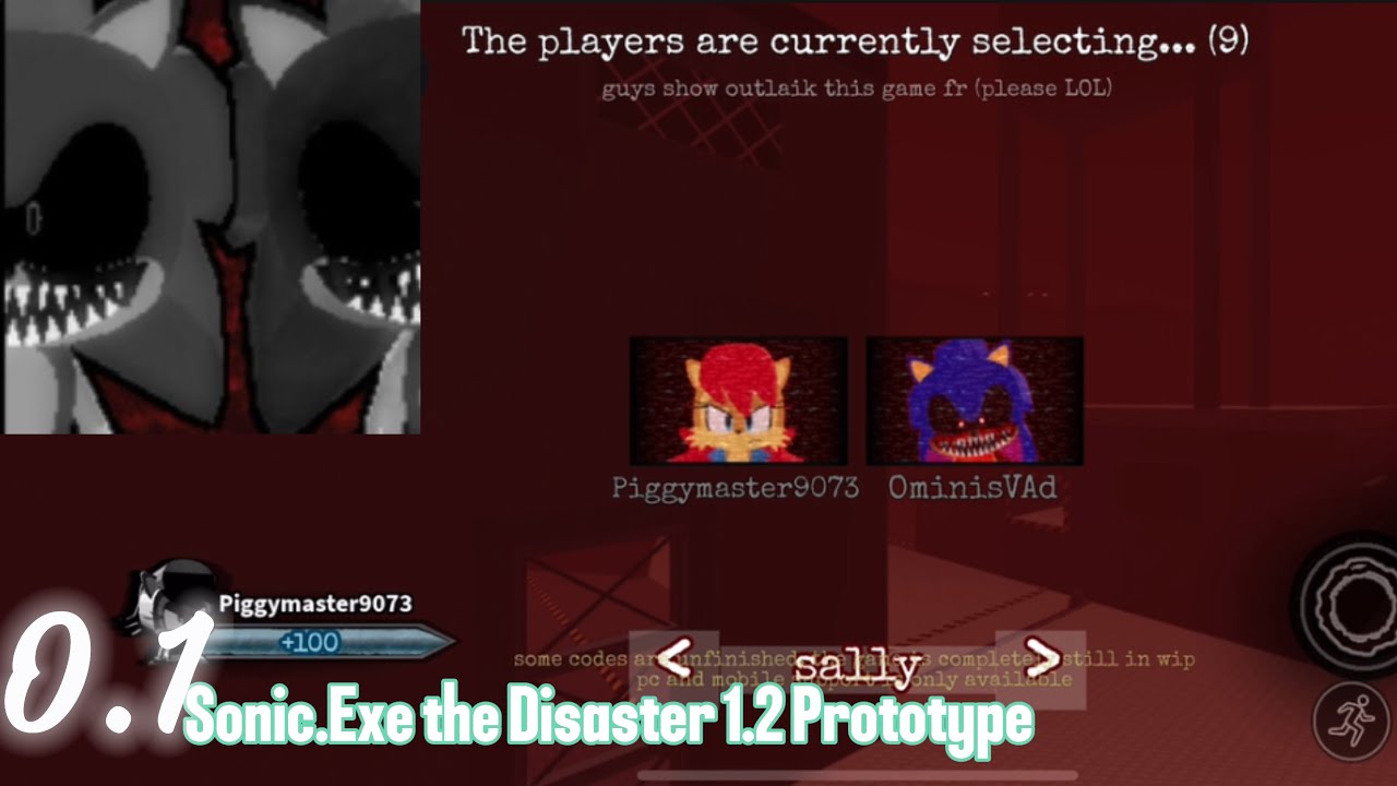 Sonic.Exe the Disaster 1.2 prototype (0.1)||