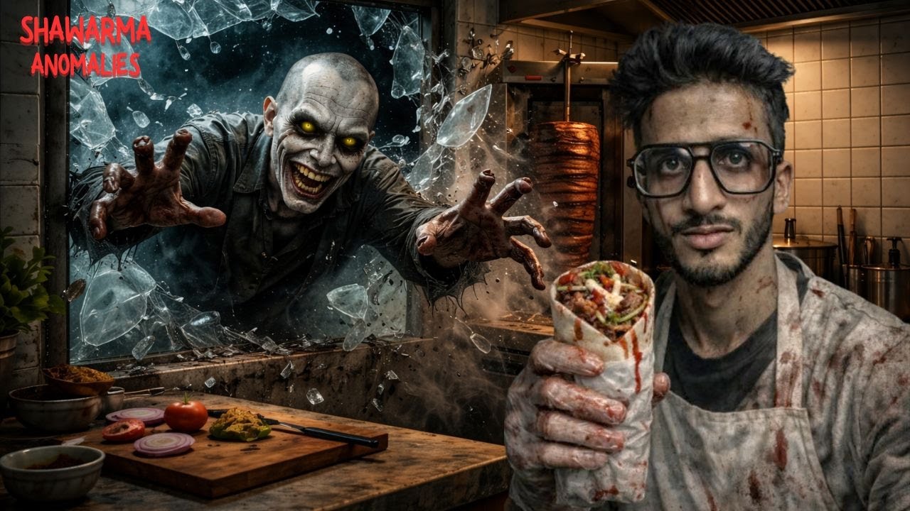 What happens if  you run a shawarma shop at  night? | Shawarma Anomaly | 