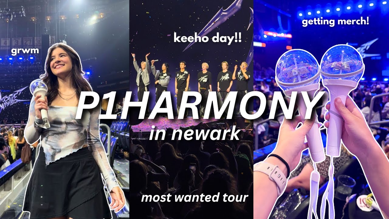 Видеоблог о концерте P1HARMONY | самый востребованный тур в Ньюарке *день кихо!! видеоблог p1ece*