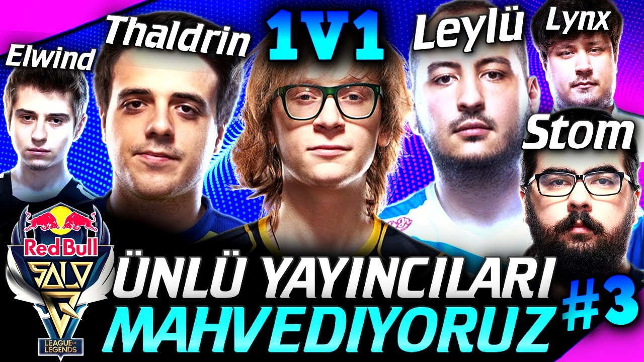 ÜNLÜ LOL YAYINCILARINI 1V1'DE MAHVEDİYORUZ!! | @elwindw @thaldrin @Issuetopp @lynxcerezz Stomaged