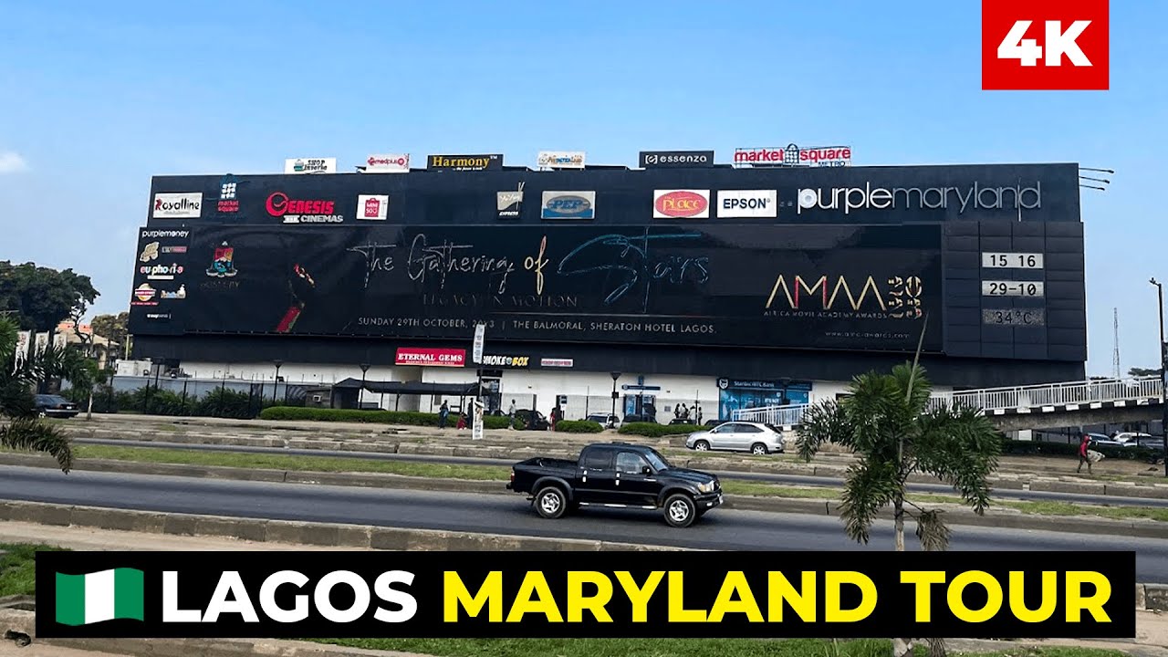4k LAGOS MARYLAND MALL, ZOO AND 5 STAR PARK TOUR